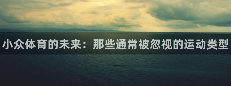 JJB竞技宝官方正版app娱乐首页官网下载：小众体育