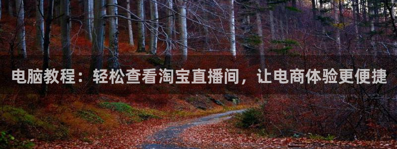919足球直播：电脑教程：轻松查看淘宝直播间，让电商体验更便捷